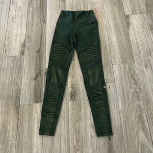 ALO Yoga Olive Green Leggings